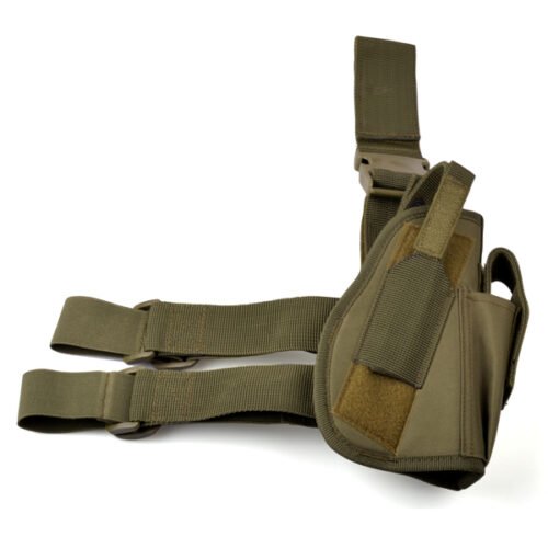 Avatar Outdoor army green 600D polyester durable leg pouch thigh gun pouch