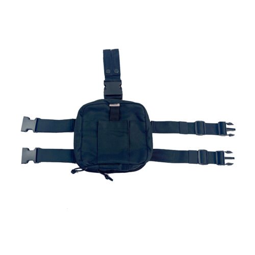 Avatar Outdoor heavy duty 600D polyester Black Quick Release Thigh Medical EMT Pouch