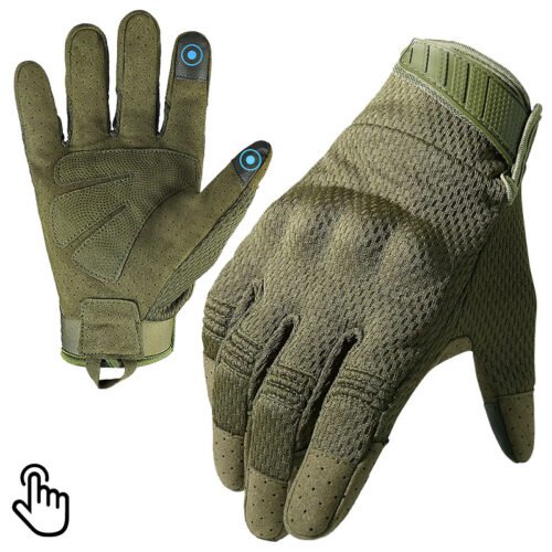 Avatar durable light-weight breathable full finger tactical gloves for outdoor /  motorcycling