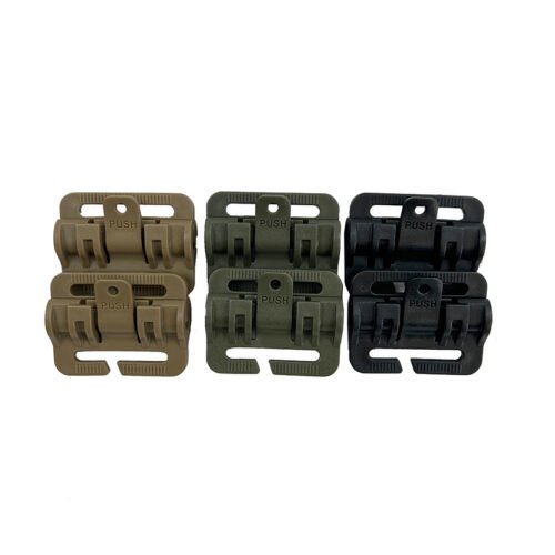 Avatar on shelf stock wholesale quick release 4cm POM buckles for tactical vest or backpack