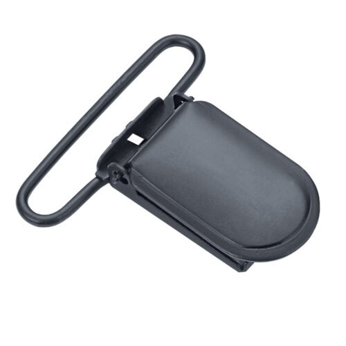 Avatar on-shelf wholesale strong black steel 38mm hook clip for adjuster supplies hardware