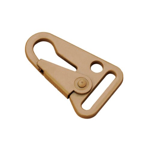 Avatar on shelf wholesale strong quality khaki color steel tactical 25mm rifle gun sling hook