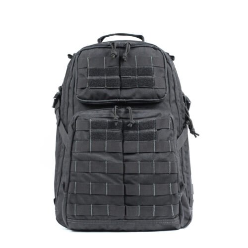 Avatar durable wear-resistant multifunctional 45L black tactical backpack for camping/outdoor activities