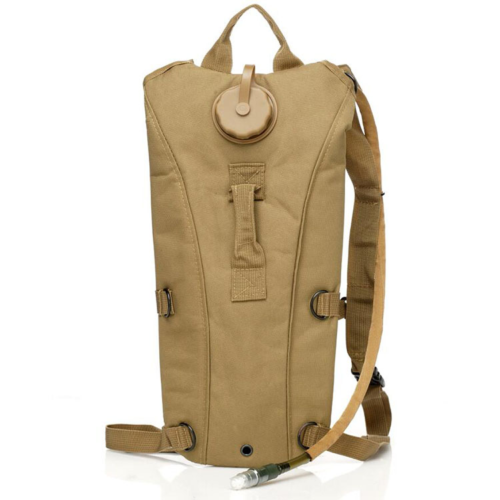 Avatar high quality lightweight TPU 3L khaki tactical hydration backpack for hiking/outdoor sports