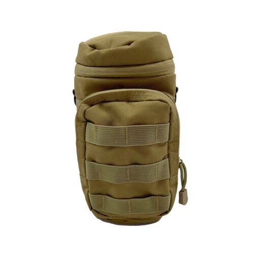 Avatar good quality lightweight waterproof khaki molle pouch for hiking/tactical training