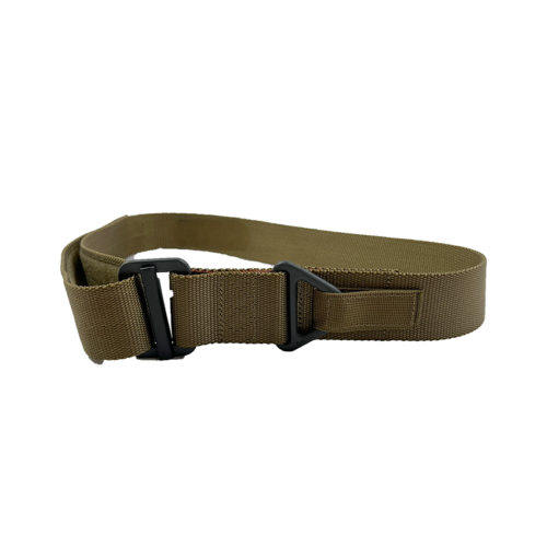 Avatar heavy duty adjustable quick release 45mm width coyote brown tactical belt for law enforcement
