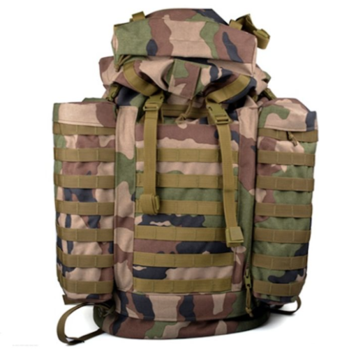 Avatar good quality wear-resistant large capacity 100L camouflage tactical backpack for outdoor camping
