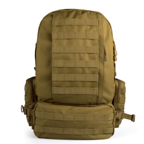 Avatar rugged waterproof 40L khaki tactical backpack for outdoor sports/hiking
