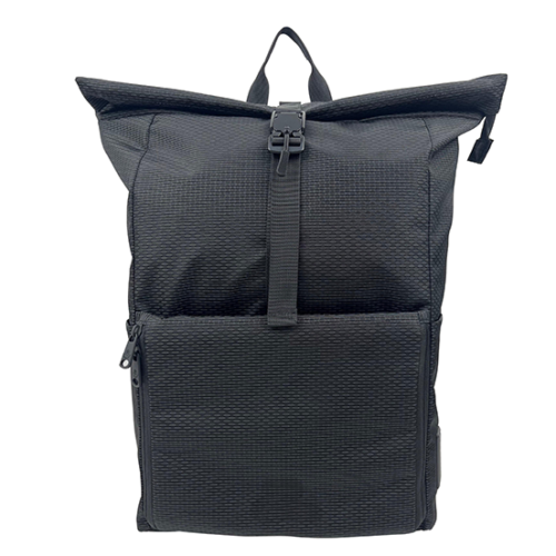 Avatar durable multifunctional 25L black backpack with 20W solar panel for business trips/outdoor work