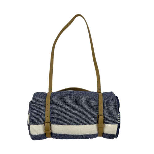 Avatar high quality lightweight soft thermal wool blanket with a carriers for home use/outdoor/naps