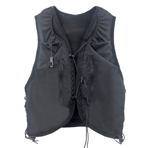 Avatar high quality durable black 50D nylon running vest with hydration backpack for outdoor sports