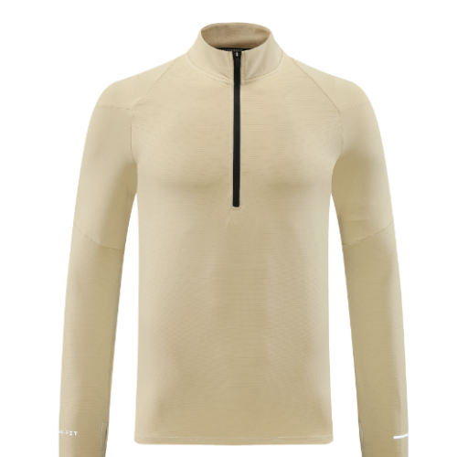 Avatar lightweight men's stand up collar long sleeve sports tops for outdoor training/running