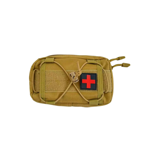 Avatar high quality khaki first aid pouch molle attachment pouch for backpacks/outdoor rescue