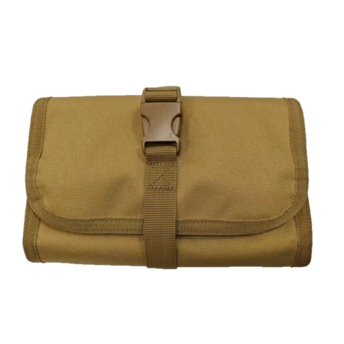 Avatar portable travel khaki hanging toiletry bag for business trips/outdoor trips