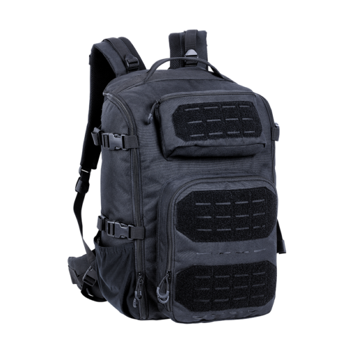 Avatar rugged 30L black assault backpack for tactical missions/training/outdoor adventures
