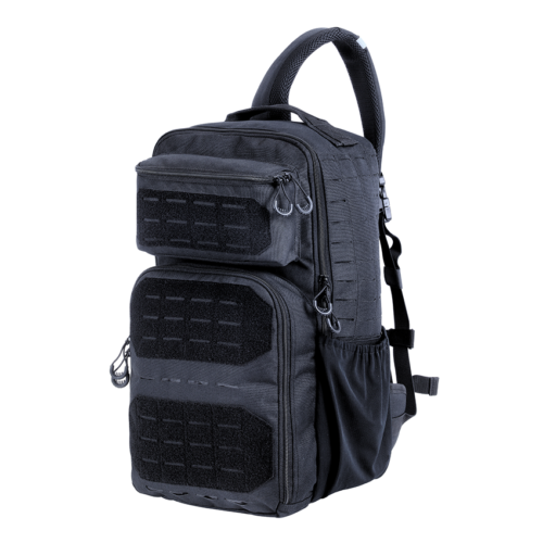 Avatar tactical sling pack crossbody bag with laser cutting molle system for everyday carry/outdoor/travel use