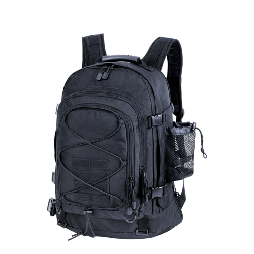 Avatar durable classic style black outdoor backpack for daily carry/outdoor activities/tactical operations