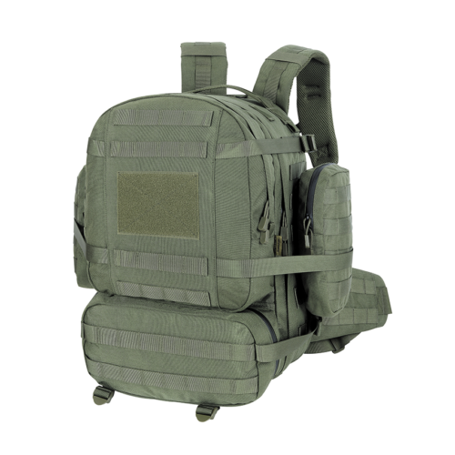 Avatar high capacity 40L green tactical backpack with hydration bladder for hiking/camping/tactical field operations