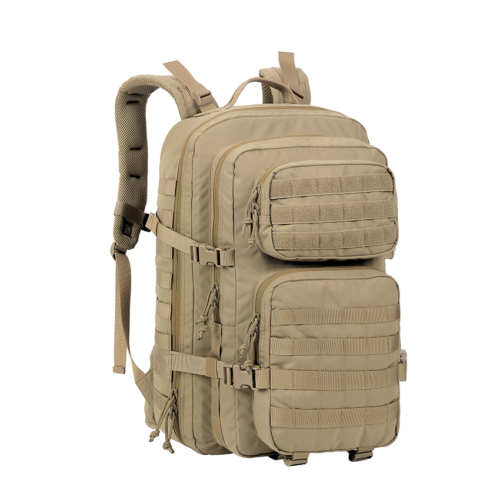 Avatar high capacity multi compartment 55L khaki 3p backpack for outdoor expeditions/tactical operations