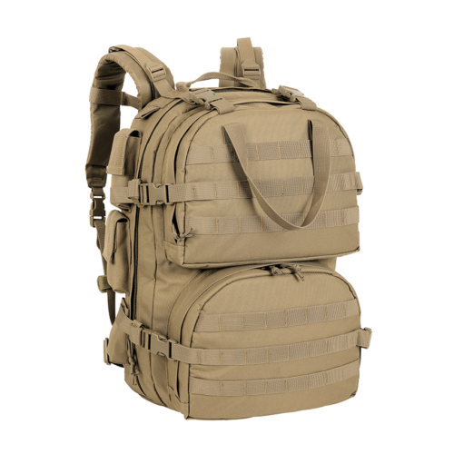 Avatar durable outdoor 35L khaki outdoor backpack for outdoor adventures/tactical training