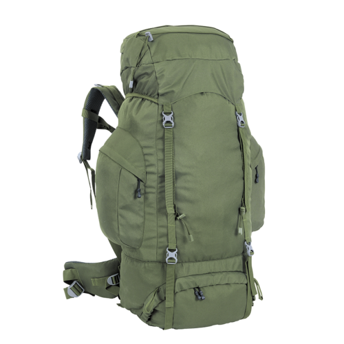 Avatar durable heavy-duty 80L green outdoor trekking backpack for tactical training/mountaineering