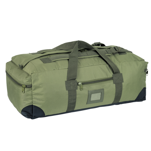Avatar durable large capacity 70L green tactical duffle bag with shoulder strap for camping/outdoor travel/tactical operations