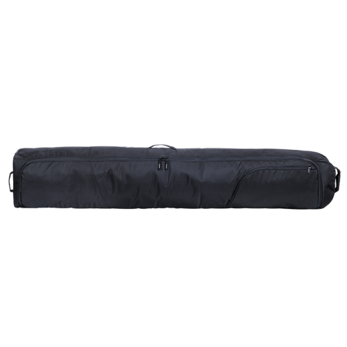 Avatar high strength large capacity black snowboard bag with wheels for winter outdoor skiing