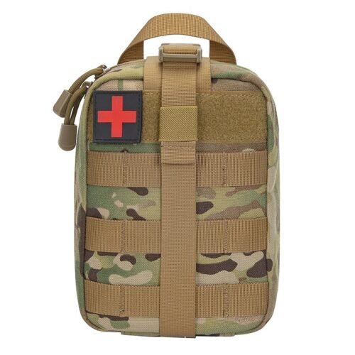 Avatar factory wholesale khaki camo medical pouch for outdoor hiking/hunting/training