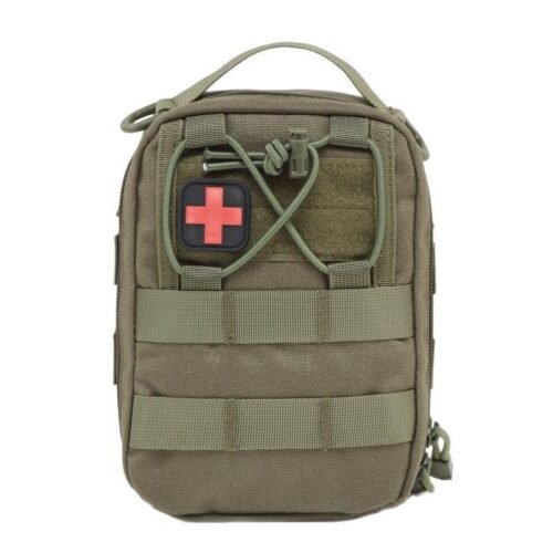 Avatar durable quality multi-purpose green outdoor first aid pouch for outdoor/tactical/everyday emergency use