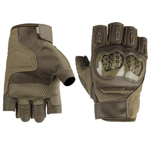 Avatar custom breathable green tactical half finger gloves for men outdoor shooting/hiking/cycling