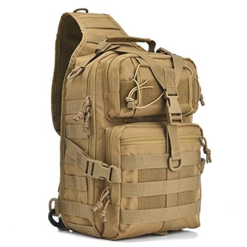 Avatar good quality multifunctional khaki sling bag for tactical/outdoor training/everyday carry
