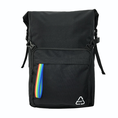 Recycled 30L RPET Roll Top Backpack Manufacturer | OEM Customization