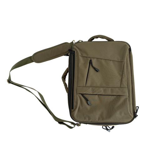 3-Way Ranger Green Laptop Bag Manufacturer | Custom Bag Supplier